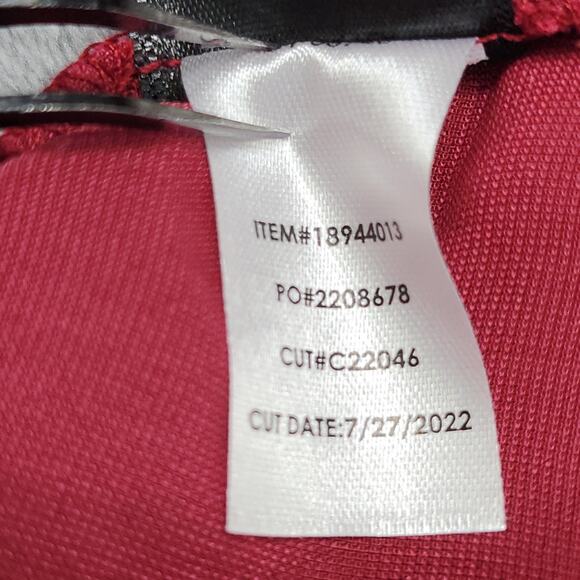 NEW Torrid Top Womens 2 2X 18/20 Red Sophie Velvet Swing Cami V-Neck Stretch - Picture 8 of 11